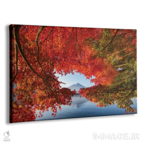 تابلو کوه فوجی بیست و سوم اثر دایسوکه اوئهماتسو - نمای پرسپکتیو محصول