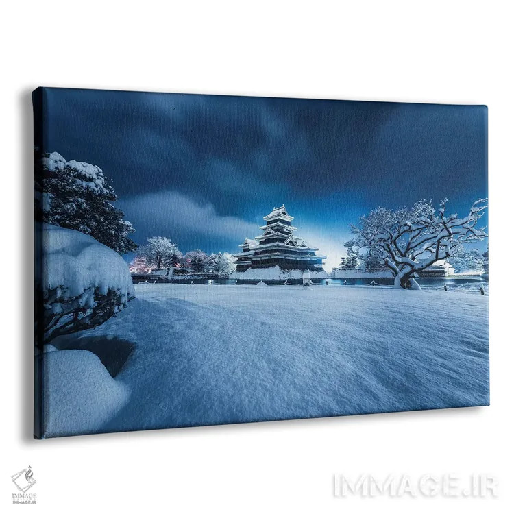 تابلو قلعه ماتسوموتو پنج (ژاپن) اثر دایسوکه اوئهماتسو - نمای پرسپکتیو محصول