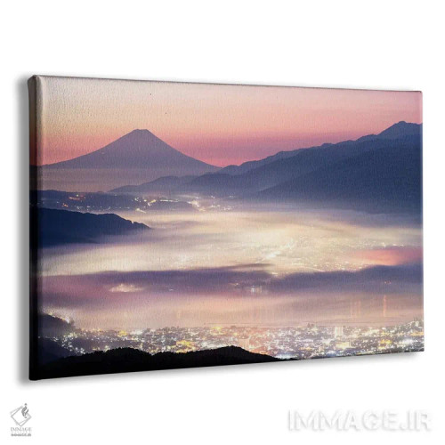 تابلو کوه فوجی ده اثر دایسوکه اوئهماتسو - نمای پرسپکتیو محصول