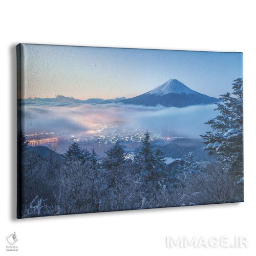تابلو کوه فوجی هفت اثر دایسوکه اوئهماتسو - نمای پرسپکتیو محصول