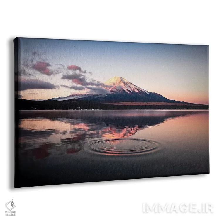 تابلو کوه فوجی دو اثر دایسوکه اوئهماتسو - نمای پرسپکتیو محصول