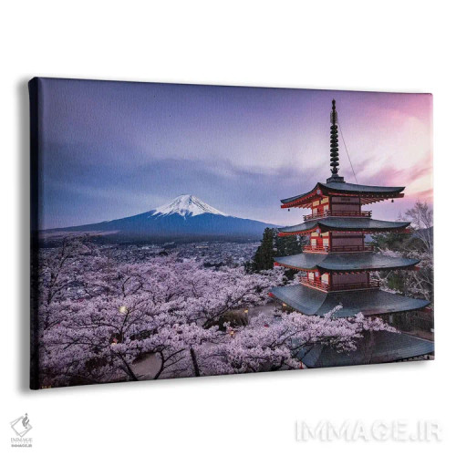 تابلو کوه فوجی پانزده اثر دایسوکه اوئهماتسو - نمای پرسپکتیو محصول