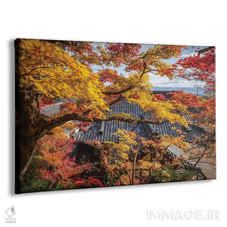 تابلو پاییز در ژاپن بیست و چهارم اثر دایسوکه اوئهماتسو - نمای پرسپکتیو محصول