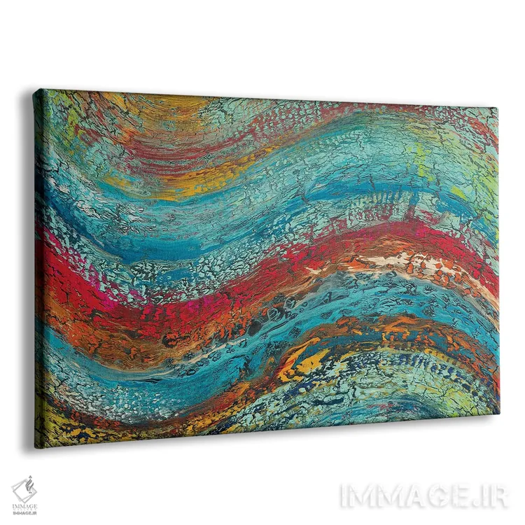 تابلو در جستوجوی الگوها اثر آلیشیا دان - نمای پرسپکتیو محصول