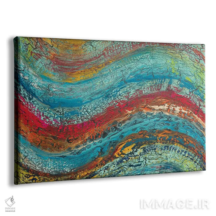 تابلو در جستوجوی الگوها اثر آلیشیا دان - نمای پرسپکتیو محصول