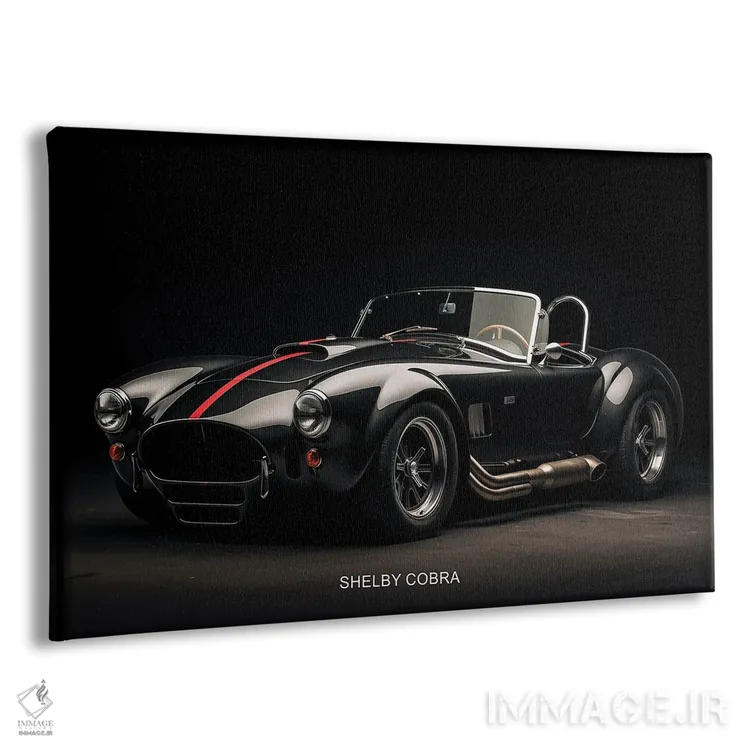 تابلو ماشین شلبی کبرا اثر دورو آرت (استودیو هنری) - نمای پرسپکتیو محصول