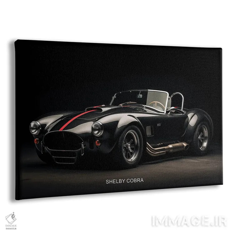 تابلو ماشین شلبی کبرا اثر دورو آرت (استودیو هنری) - نمای پرسپکتیو محصول