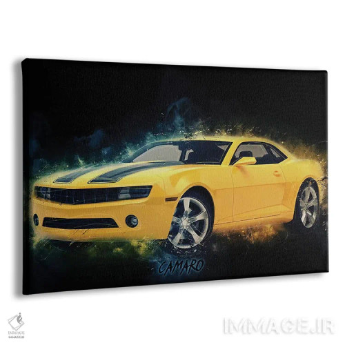 تابلو کَمَرو (ماشین شورولت) اثر دورو آرت (استودیو هنری) - نمای پرسپکتیو محصول