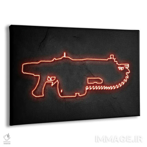 تابلو لنسر (خودرو، نئون) اثر دورو آرت (استودیو هنری) - نمای پرسپکتیو محصول