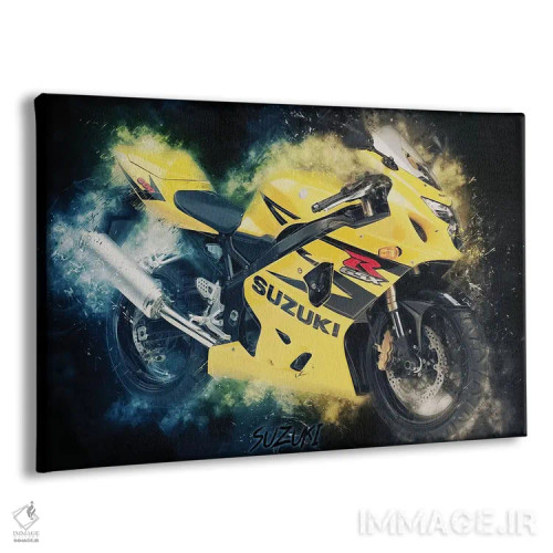 تابلو سوزوکی GSX (موتورسیکلت) اثر دورو آرت (استودیو هنری) - نمای پرسپکتیو محصول