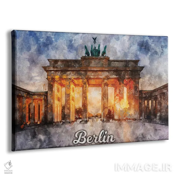 تابلو برلین اثر دورو آرت (استودیو هنری) - نمای پرسپکتیو محصول