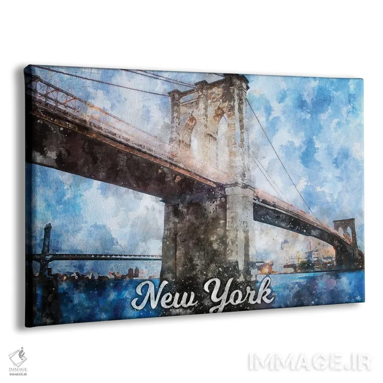 تابلو نیویورک اثر دورو آرت (استودیو هنری) - نمای پرسپکتیو محصول