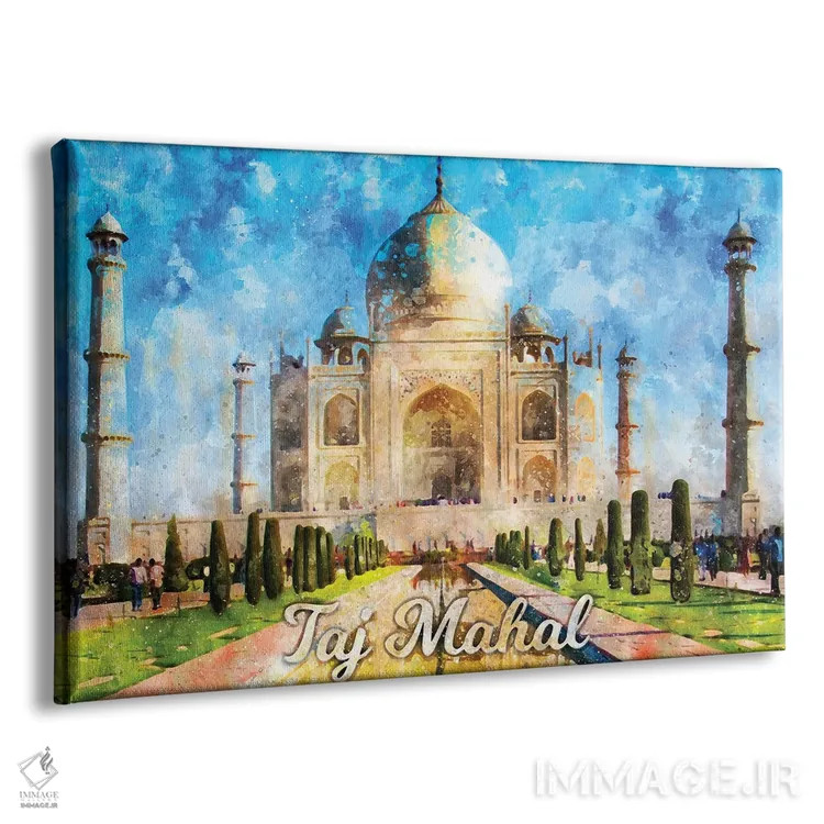 تابلو تاج محل اثر دورو آرت (استودیو هنری) - نمای پرسپکتیو محصول