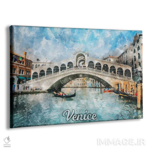 تابلو ونیز اثر دورو آرت (استودیو هنری) - نمای پرسپکتیو محصول