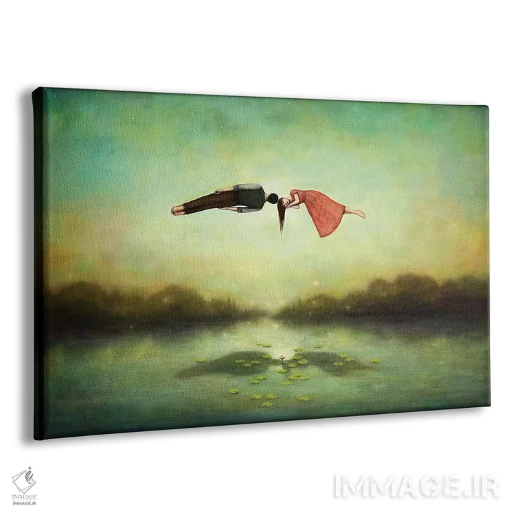 تابلو محل ملاقات رویاپردازان اثر دوی هوین - نمای پرسپکتیو محصول