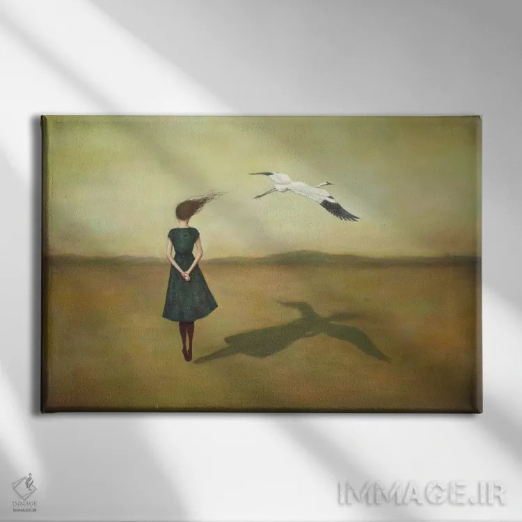 تابلو کشف پرستاره اثر دوی هوین - نمای روبهرو روی دیوار