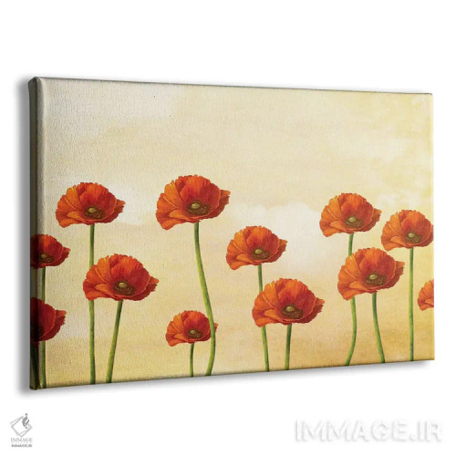 تابلو جایی که شقایقها میشکفد اثر دیوگو وریسیمو - نمای پرسپکتیو محصول