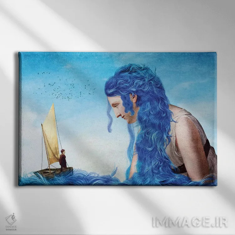 تابلو بازگشت به خانه اثر دیوگو وریسیمو - نمای روبهرو روی دیوار