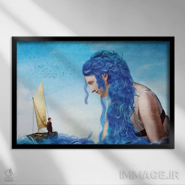 تابلو بازگشت به خانه اثر دیوگو وریسیمو - نمای قابدار مشکی