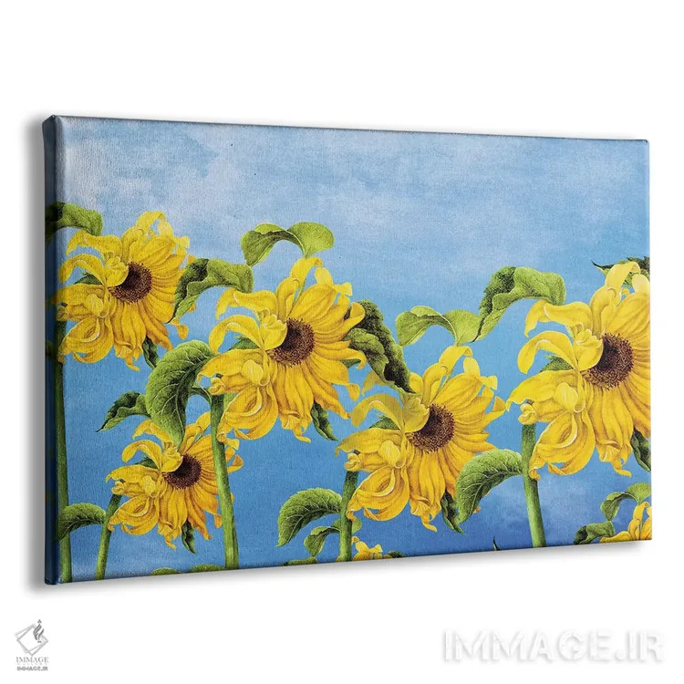 تابلو جایی که آفتابگردان میروید اثر دیوگو وریسیمو - نمای پرسپکتیو محصول