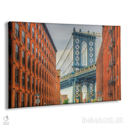 تابلو دامبو (محله بروکلین نیویورک) اثر دیوید گارباورر - نمای پرسپکتیو محصول