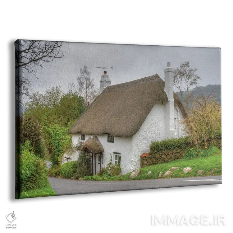 تابلو کلبه دوون (انگلستان) اثر دیوید گارباورر - نمای پرسپکتیو محصول