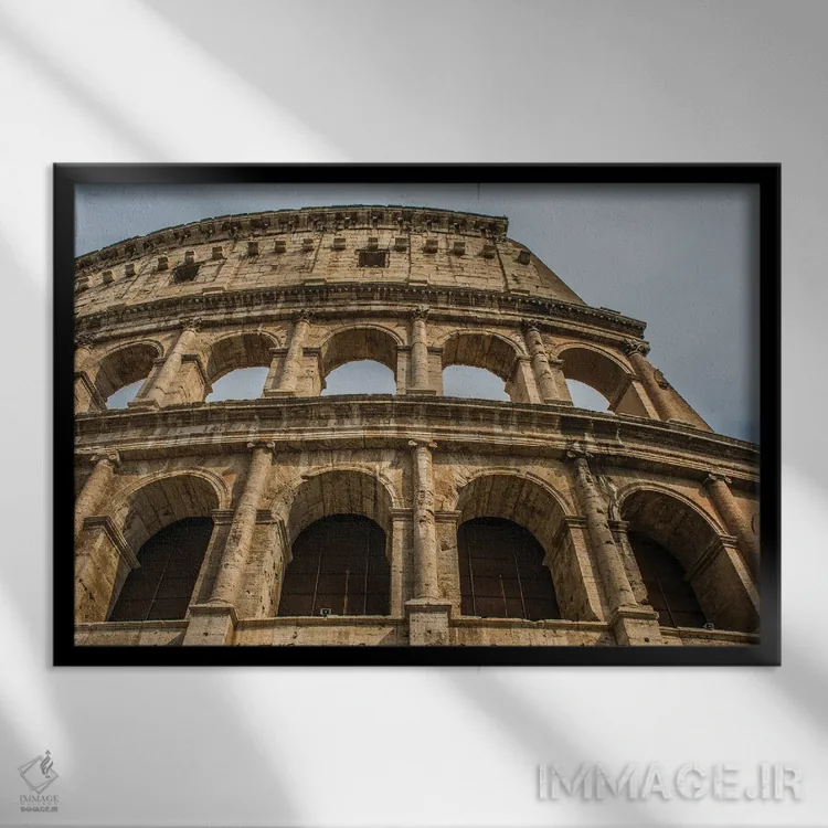 تابلو کلوسیوم ۲ اثر دیوید گارباورر - نمای قابدار مشکی