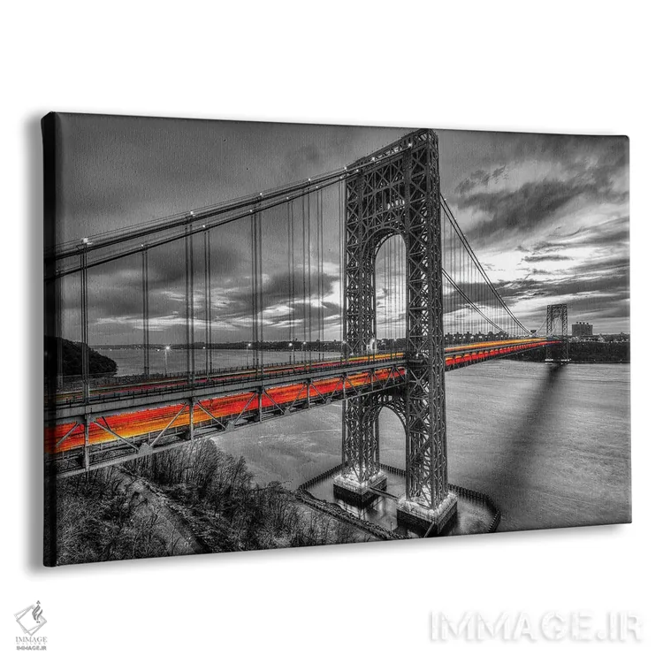 تابلو خط نوری جیدبلیو اثر دیوید گارباورر - نمای پرسپکتیو محصول