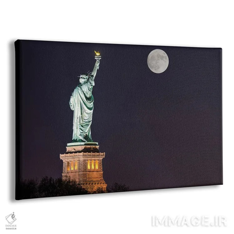 تابلو به ماه خوش آمد بگو اثر دیوید گارباورر - نمای پرسپکتیو محصول