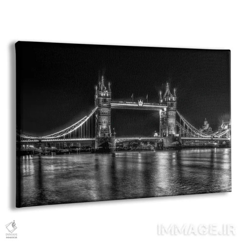 تابلو لندن (سیاه و سفید) اثر دیوید گارباورر - نمای پرسپکتیو محصول