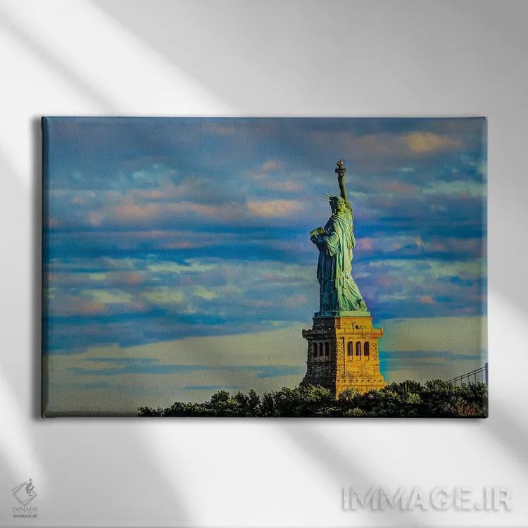 تابلو به روز خوش آمد بگو اثر دیوید گارباورر - نمای روبهرو روی دیوار