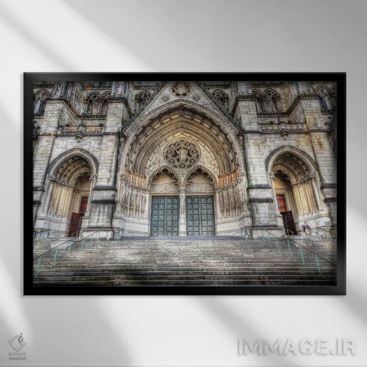 تابلو افسونشده اثر دیوید گارباورر - نمای قابدار مشکی