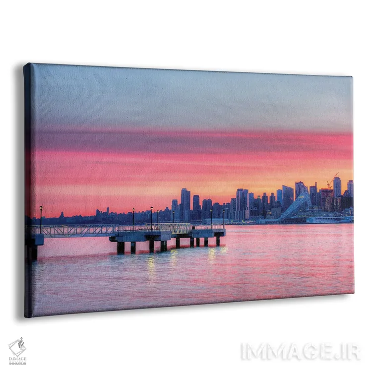 تابلو طلوع منهتن اثر دیوید گارباورر - نمای پرسپکتیو محصول