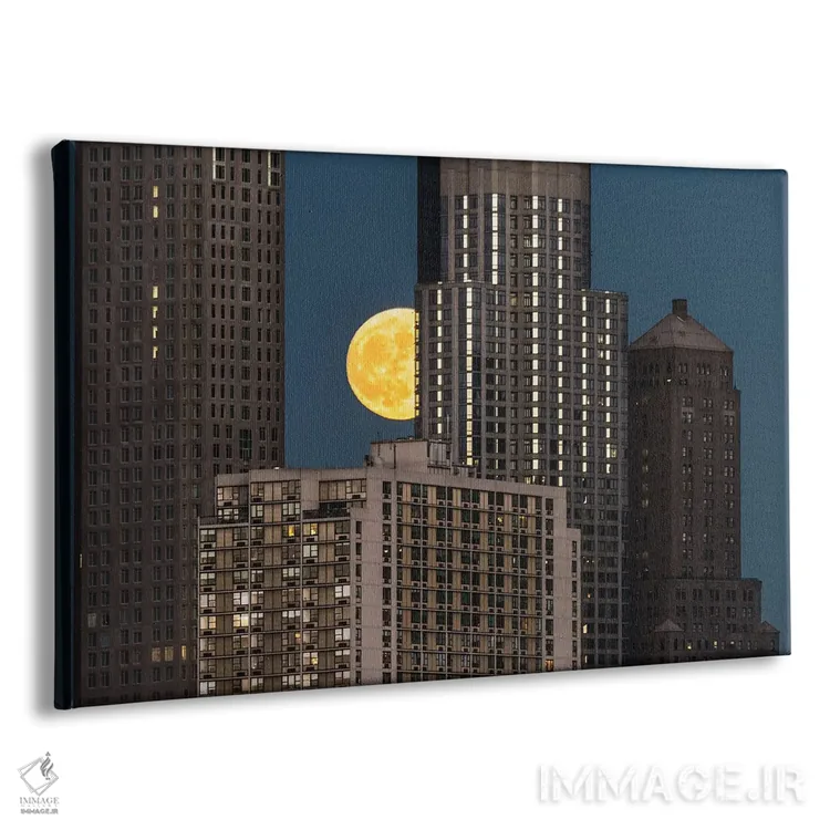 تابلو ماه زیر چشمی اثر دیوید گارباورر - نمای پرسپکتیو محصول