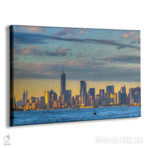 تابلو شهر نقاشیشده اثر دیوید گارباورر - نمای پرسپکتیو محصول