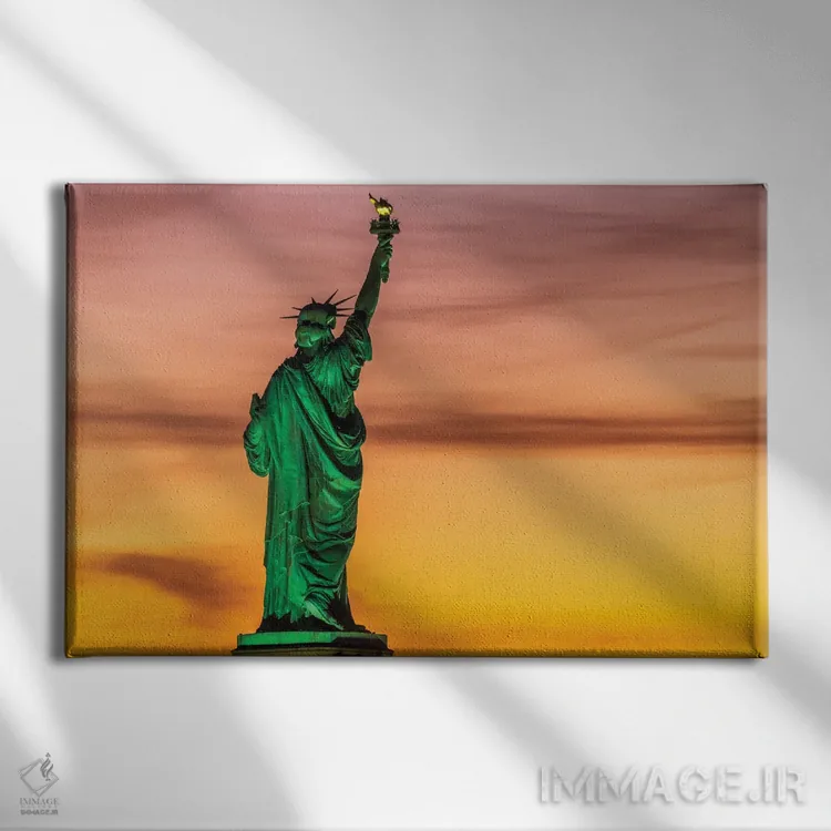 تابلو خوش آمدید اثر دیوید گارباورر - نمای روبهرو روی دیوار