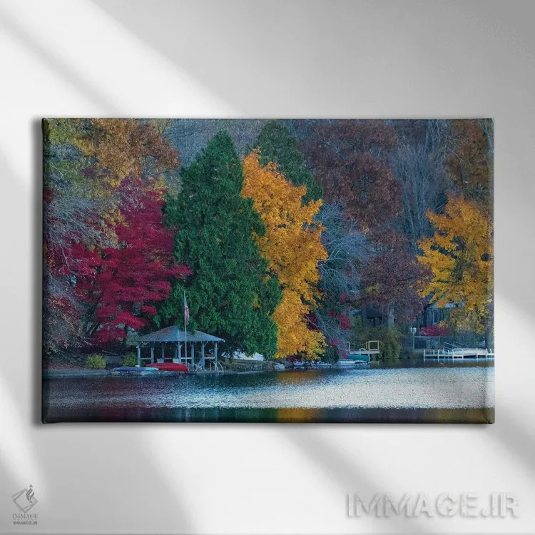 تابلو آلاچیق کاپسو اثر دیوید گارباورر - نمای روبهرو روی دیوار