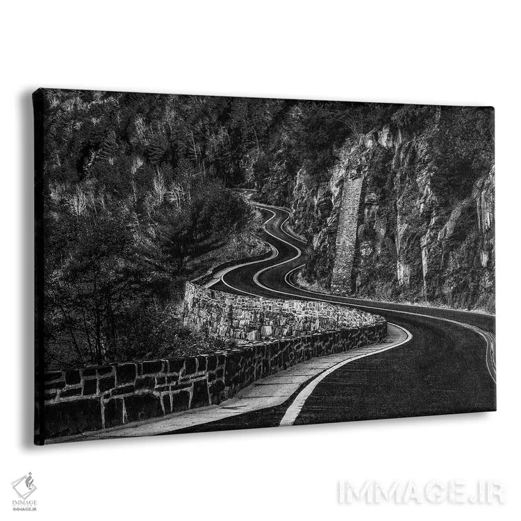 تابلو منحنیها ۲ اثر دیوید گارباورر - نمای پرسپکتیو محصول