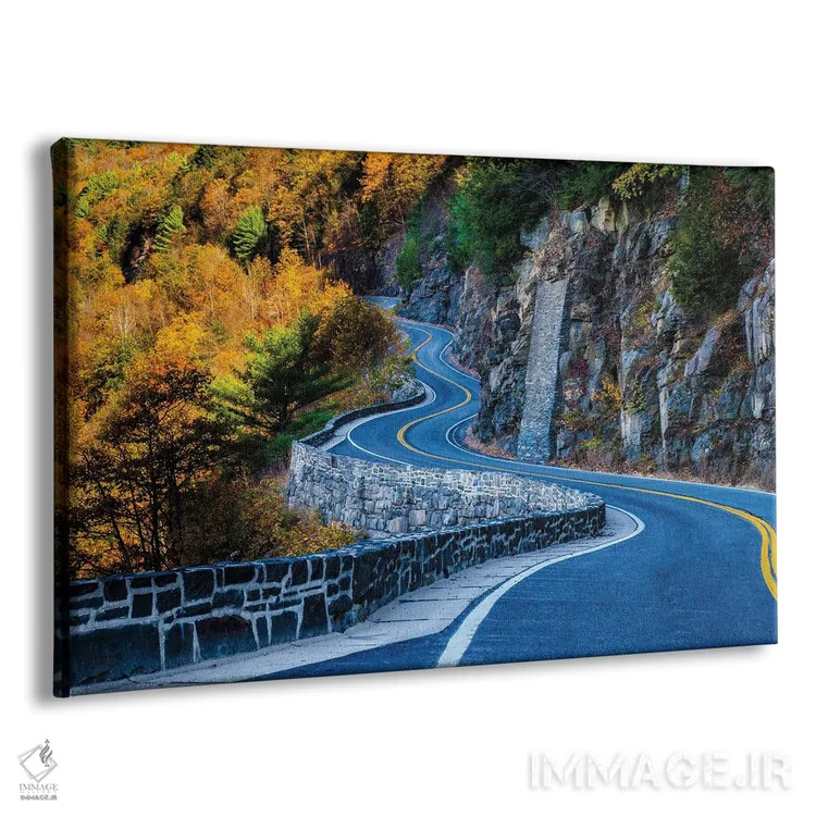 تابلو منحنیها اثر دیوید گارباورر - نمای پرسپکتیو محصول
