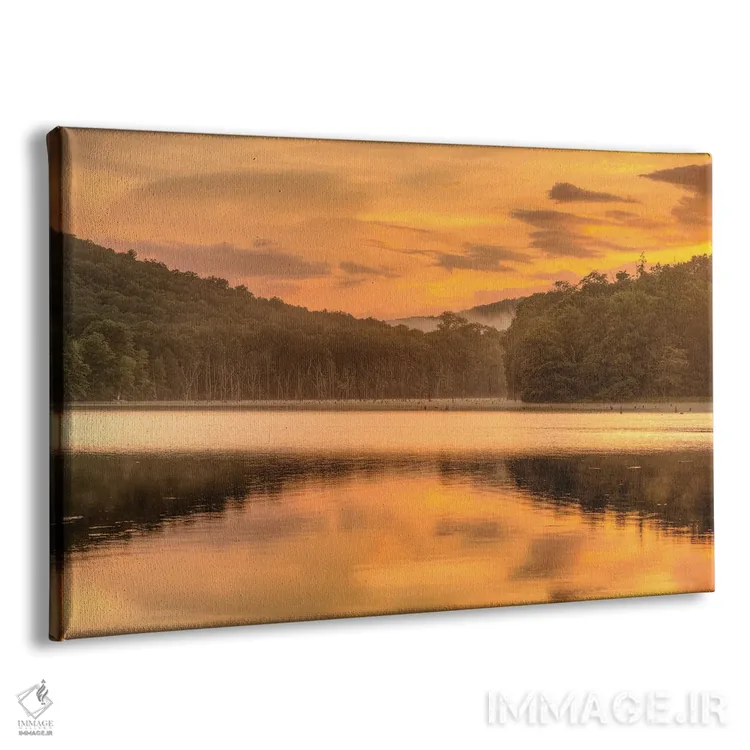 تابلو صبح شمال جرزی (ایالت نیوجرسی) اثر دیوید گارباورر - نمای پرسپکتیو محصول