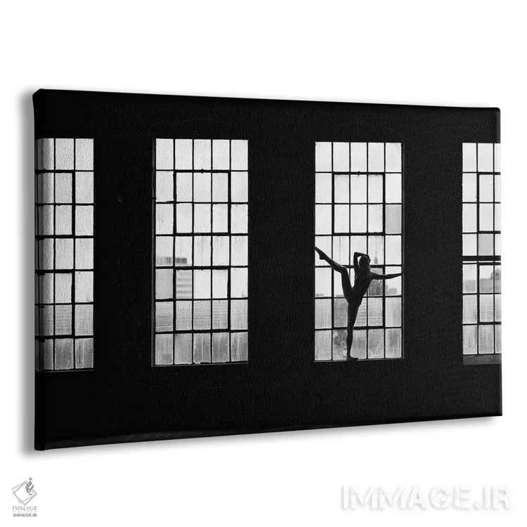 تابلو ژست رقصنده اثر دیوید گارباورر - نمای پرسپکتیو محصول