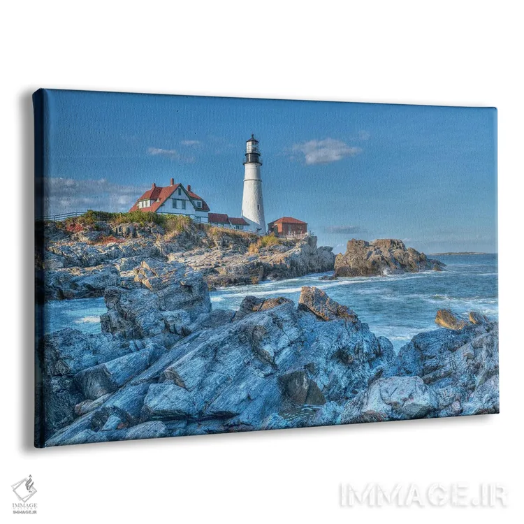 تابلو فانوس دریایی پورتلند اثر دیوید گارباورر - نمای پرسپکتیو محصول