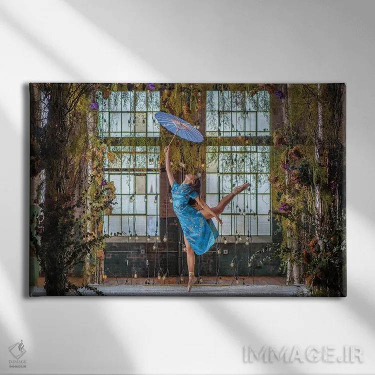 تابلو رقاص شادی اثر دیوید گارباورر - نمای روبهرو روی دیوار