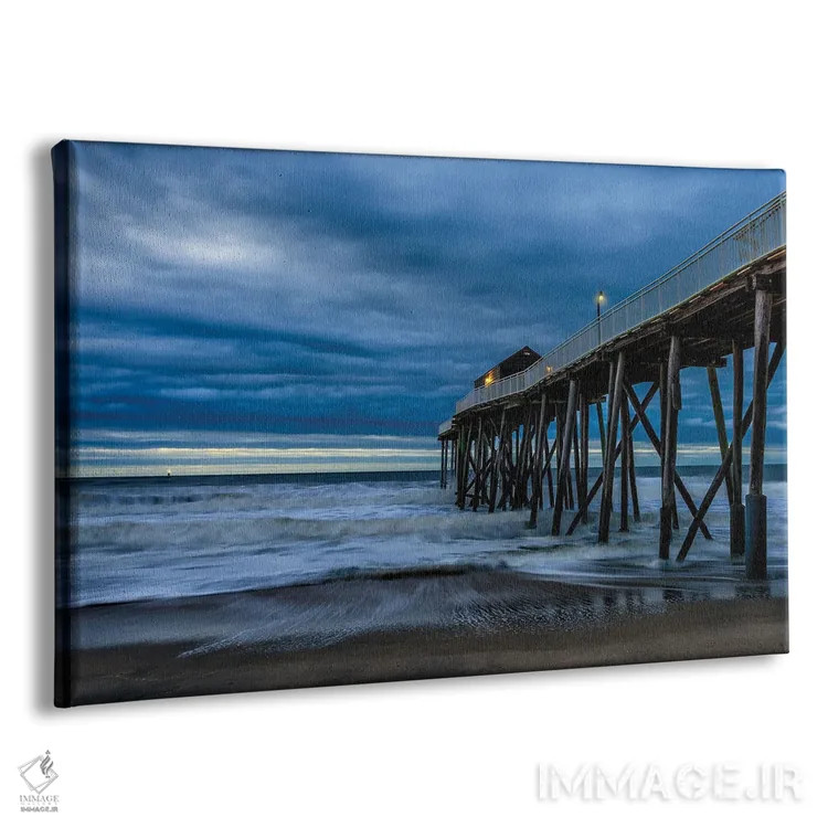 تابلو آبی بلمار اثر دیوید گارباورر - نمای پرسپکتیو محصول