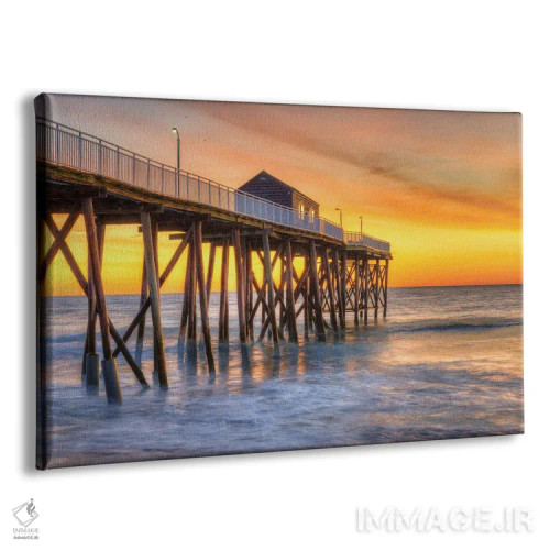 تابلو نارنجی بلمار اثر دیوید گارباورر - نمای پرسپکتیو محصول