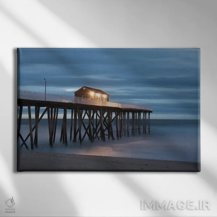 تابلو صبح بلمار اثر دیوید گارباورر - نمای روبهرو روی دیوار