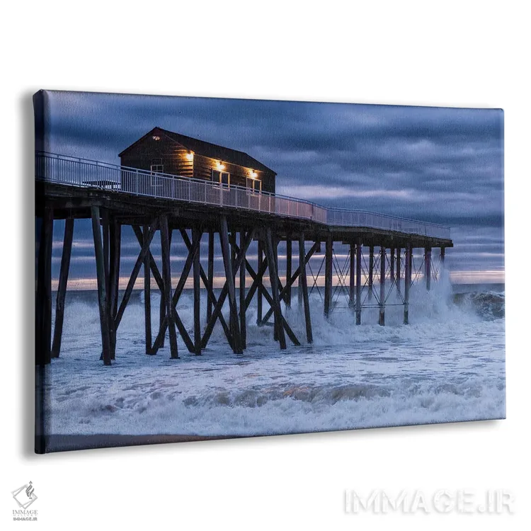 تابلو طوفان بلمار اثر دیوید گارباورر - نمای پرسپکتیو محصول