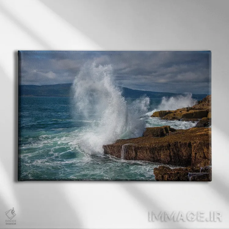 تابلو اوج اثر دیوید گارباورر - نمای روبهرو روی دیوار