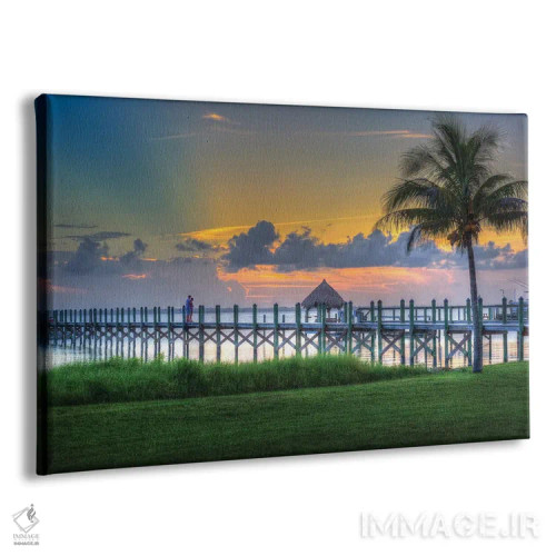 تابلو رنگهای فلوریدا اثر دیوید گارباورر - نمای پرسپکتیو محصول