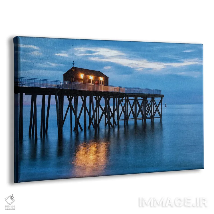 تابلو ساحل جرزی (انگلستان) اثر دیوید گارباورر - نمای پرسپکتیو محصول